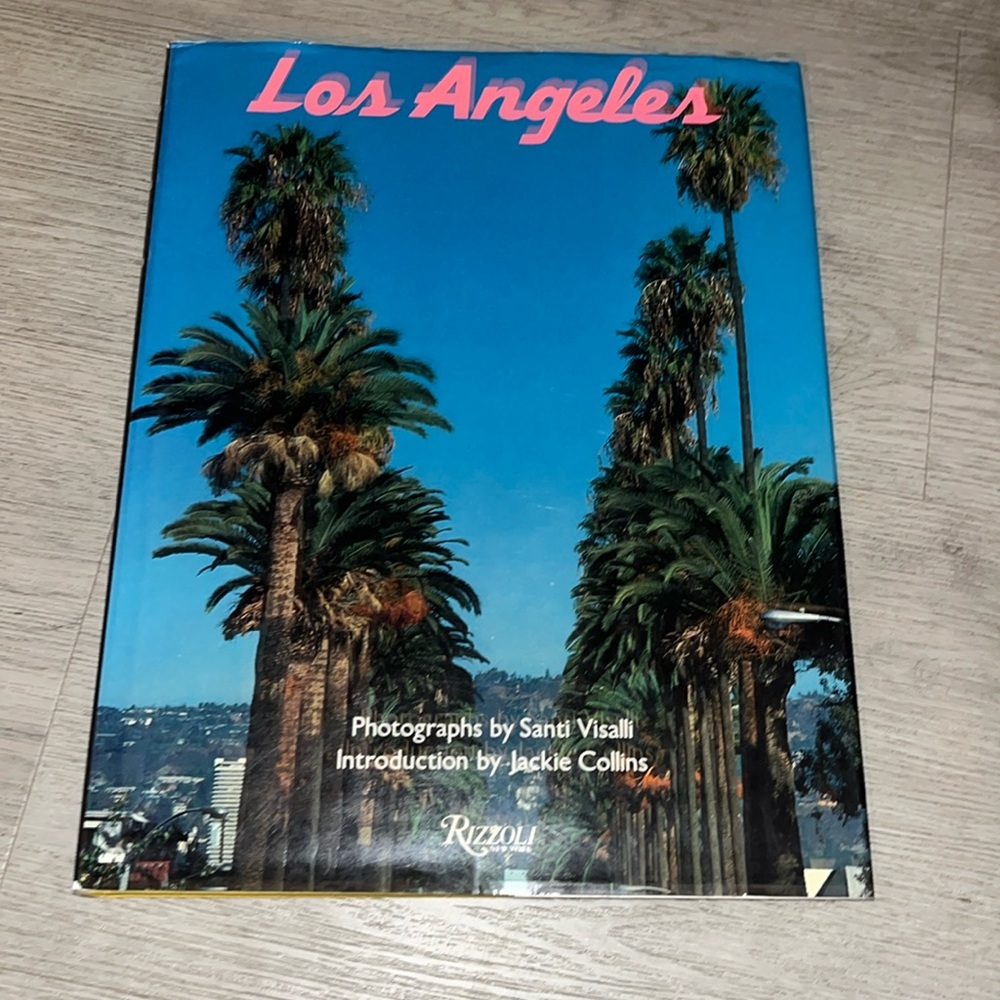 Los Angeles photographs by Santi Visalia intro by Jackie Collin’s book
